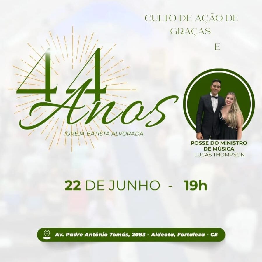 ANIVERSÁRIO DA IGREJA